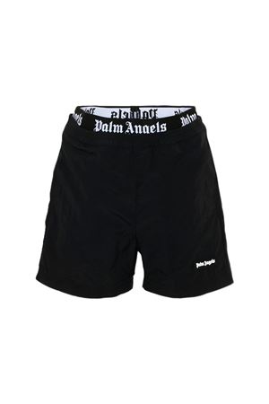 Boxer mare nero per bambino con logo PALM ANGELS KIDS | PBFD005S26FAB001110